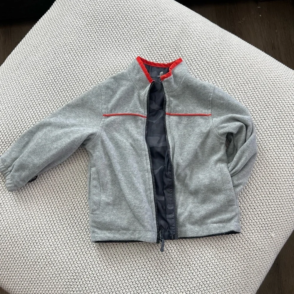OshKosh B'gosh Vibrant orange and navy blue Jacket